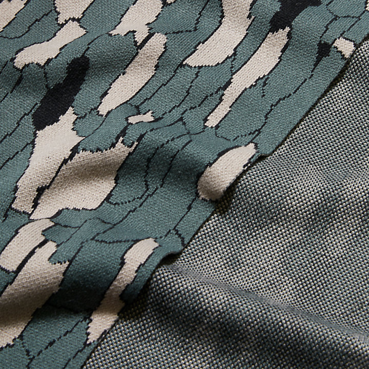 Écharpe en tricot unisexe Cranmore en camouflage-