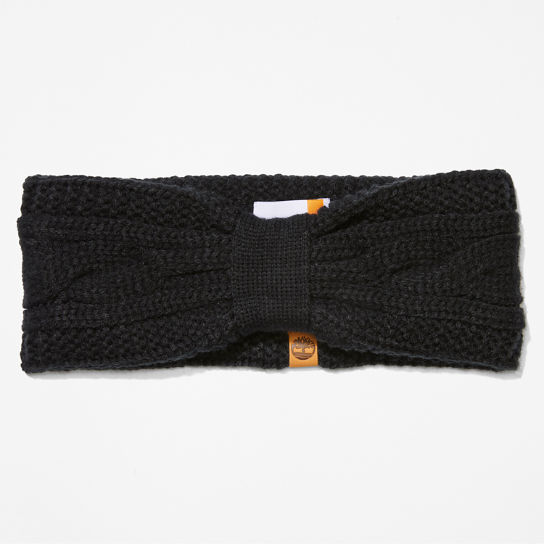 Prescott Park Cable-knit Headband for Women in Black | Timberland