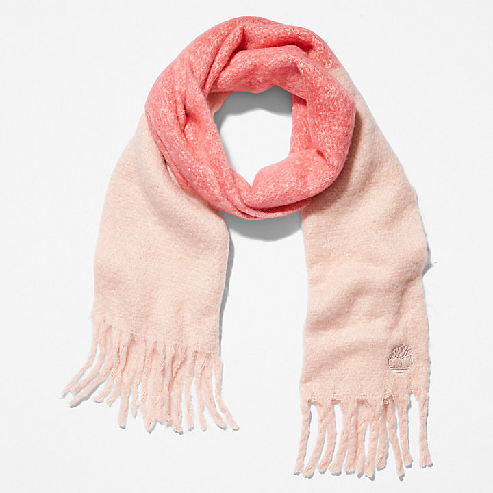 Brushed Ombre Scarf for Women in Pink