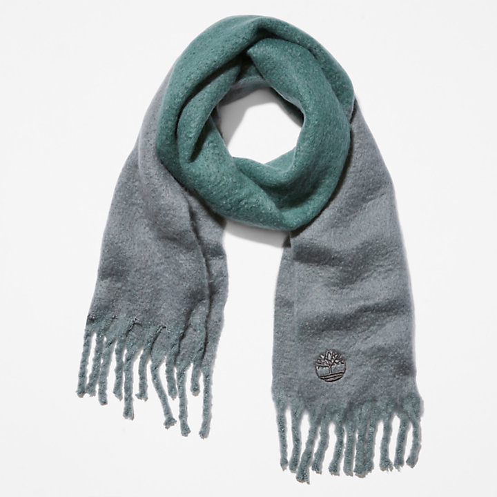Brushed Ombre Scarf for Women in Green-