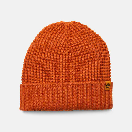 Pine Grove Cashmere-Blend Beanie for Men in Orange | Timberland