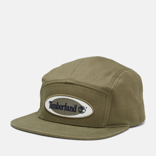 Admiral Cap with Globe Patch in Beige | Timberland