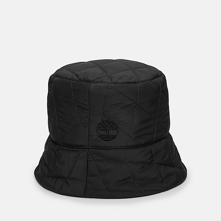 Psychedelic Bucket Hat in Black