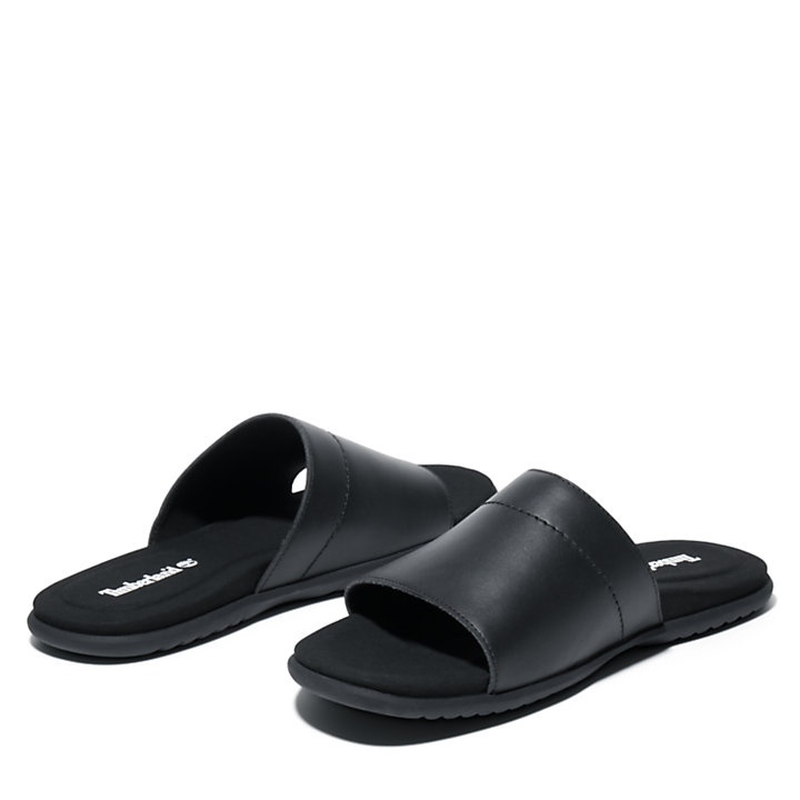 Kesler Cove Slide Sandal for Men in Black-