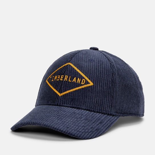 Gorra de pana unisex en azul marino | Timberland