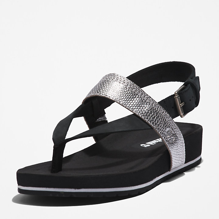 Malibu Beach Flip-Flop Sandal for Women in Black-