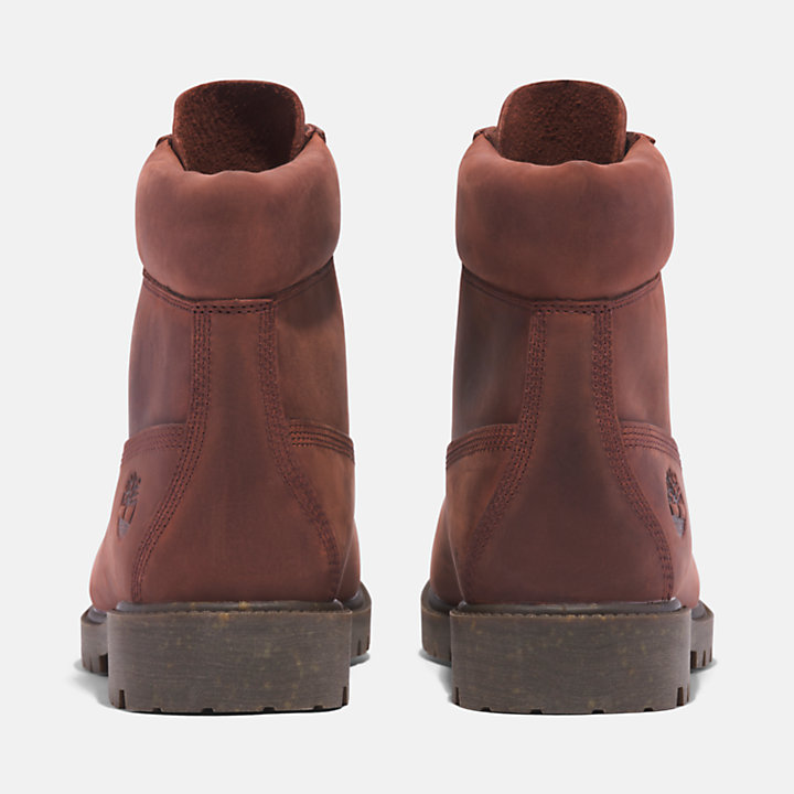 Timberland® Heritage 6 Inch Waterdichte Lace-Up Boot voor heren in bruin-