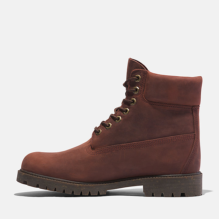 Timberland® Heritage 6 Inch Lace-Up Waterproof Boot for Men in Brown