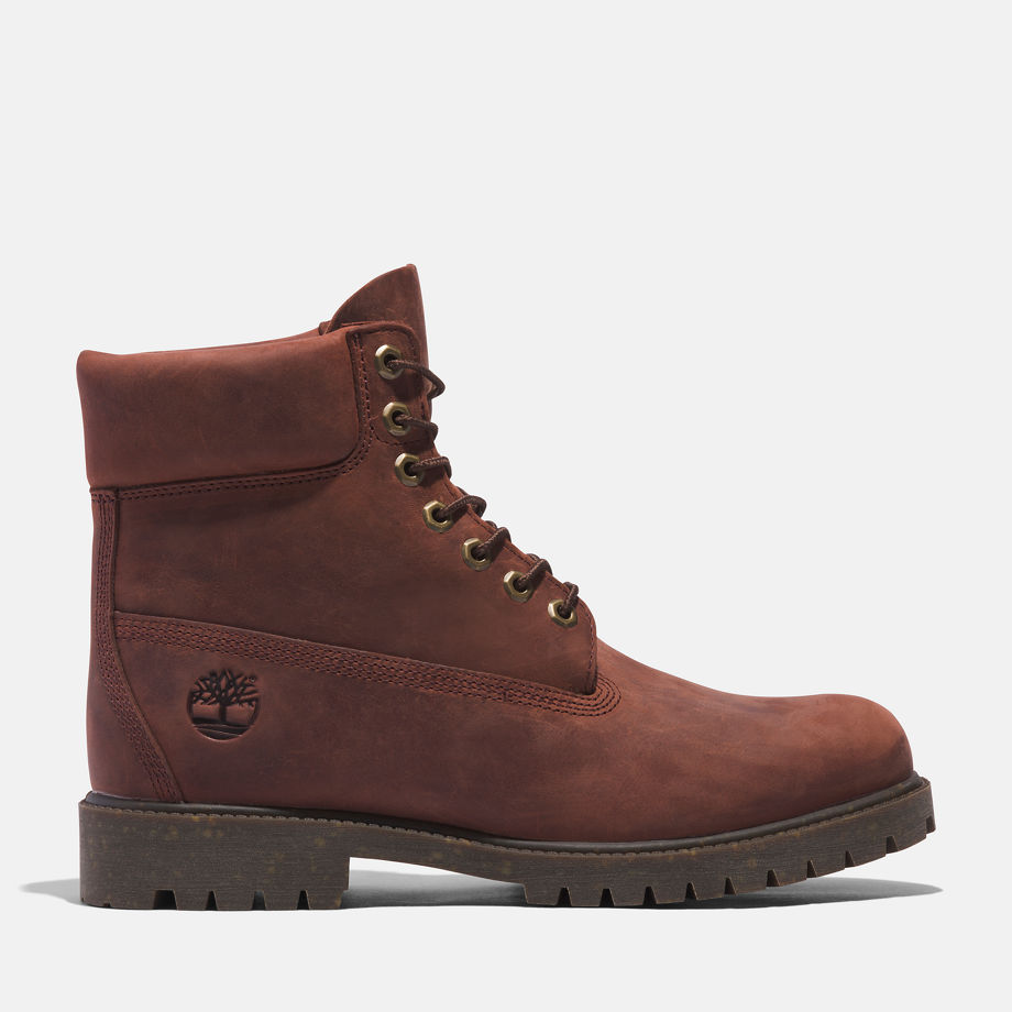 Timberland Heritage 6 Inch Lace-up Waterproof Boot For Men In Brown Brown