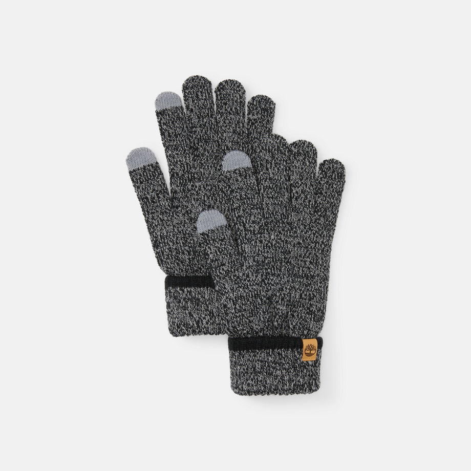 Timberland All Gender Marled Magic Glove In Grey Grey Unisex, Size LXL