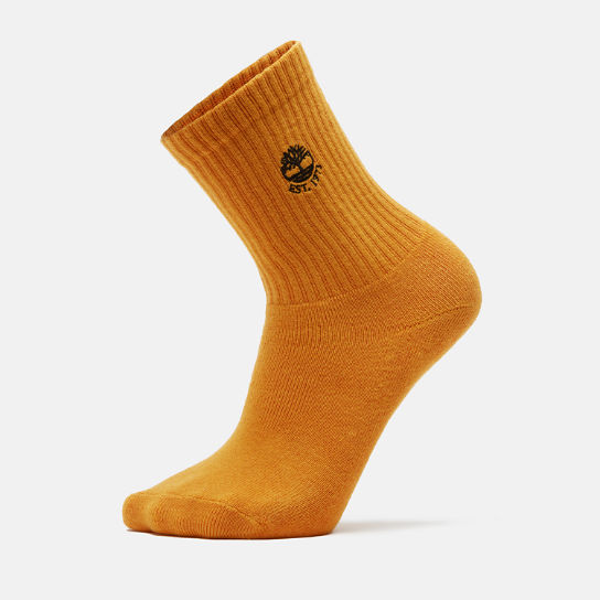 Pack formado por un par de calcetines altos Colour Blast en naranja | Timberland
