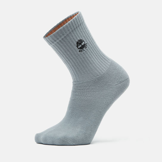 Pack formado por un par de calcetines altos Colour Blast en gris claro | Timberland
