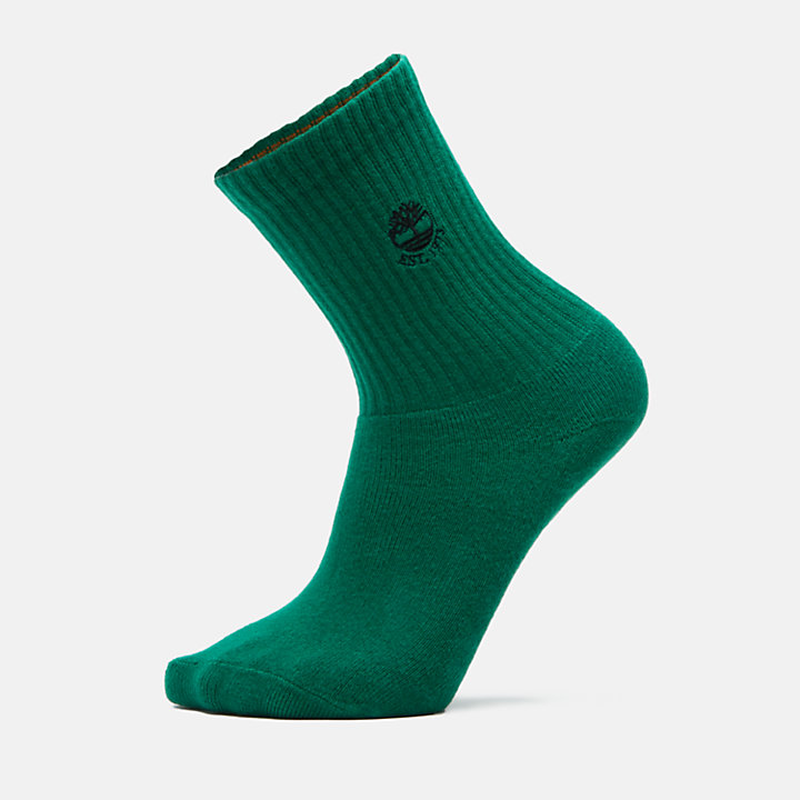 Pack formado por un par de calcetines altos Colour Blast en verde-