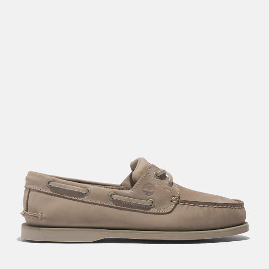 Classic Leather Boat Shoe for Men in Beige | Timberland