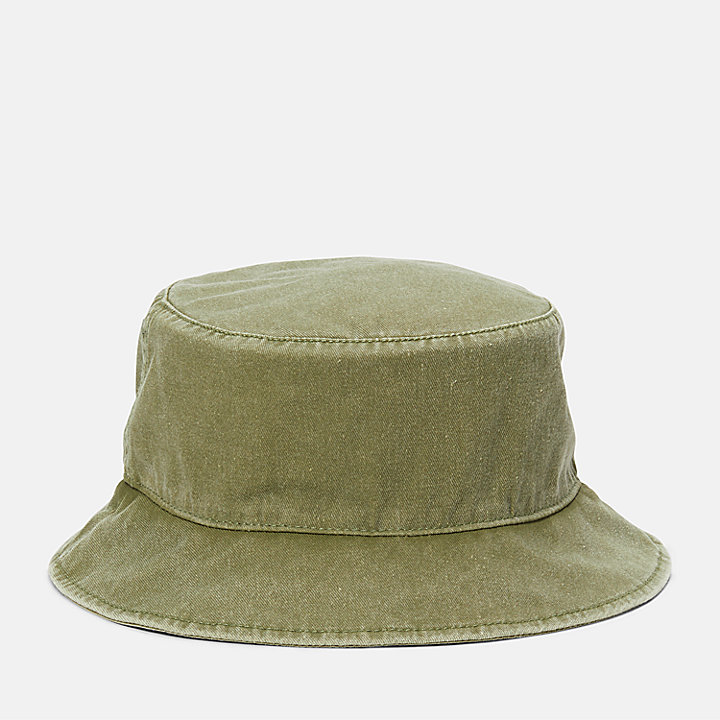 All Gender Pigment Dye Bucket Hat in Green