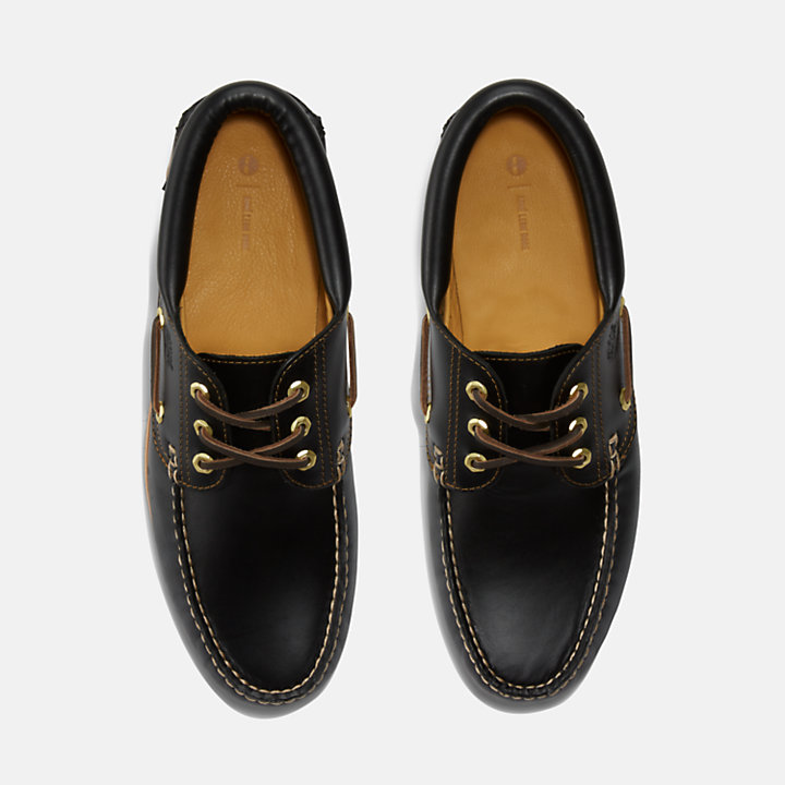 Sapato de Vela com 3 ilhós Timberland® x Aimé Leon Dore Authentics para Homem em preto-