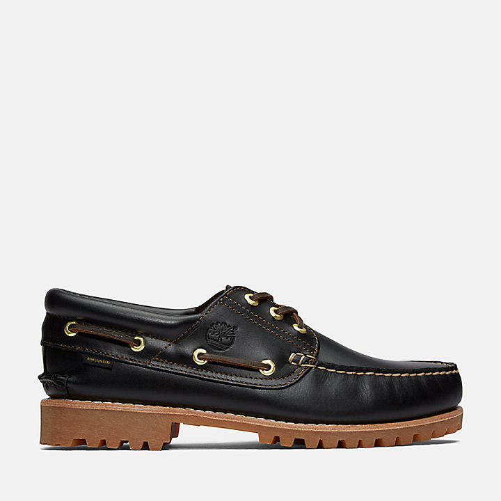 Sapato de Vela com 3 ilhós Timberland® x Aimé Leon Dore Authentics para Homem em preto