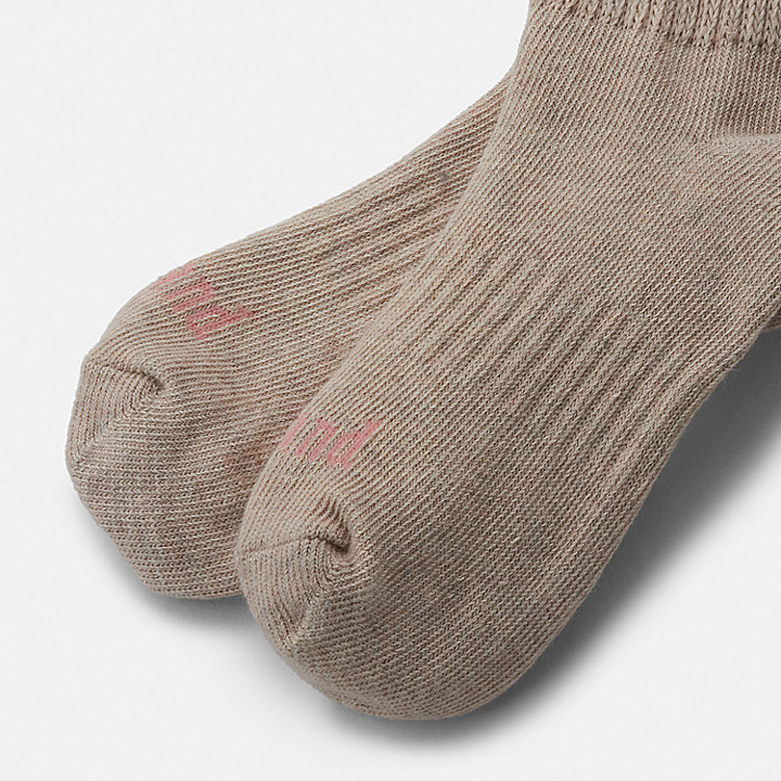 Extra Long Heavy Slouchy Socks for Women in Beige