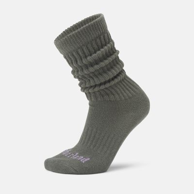 Extra lange nonchalante sokken voor dames in groen | Timberland