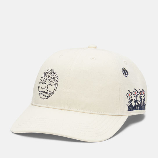 Undyed Summer Camp Cap in White | Timberland