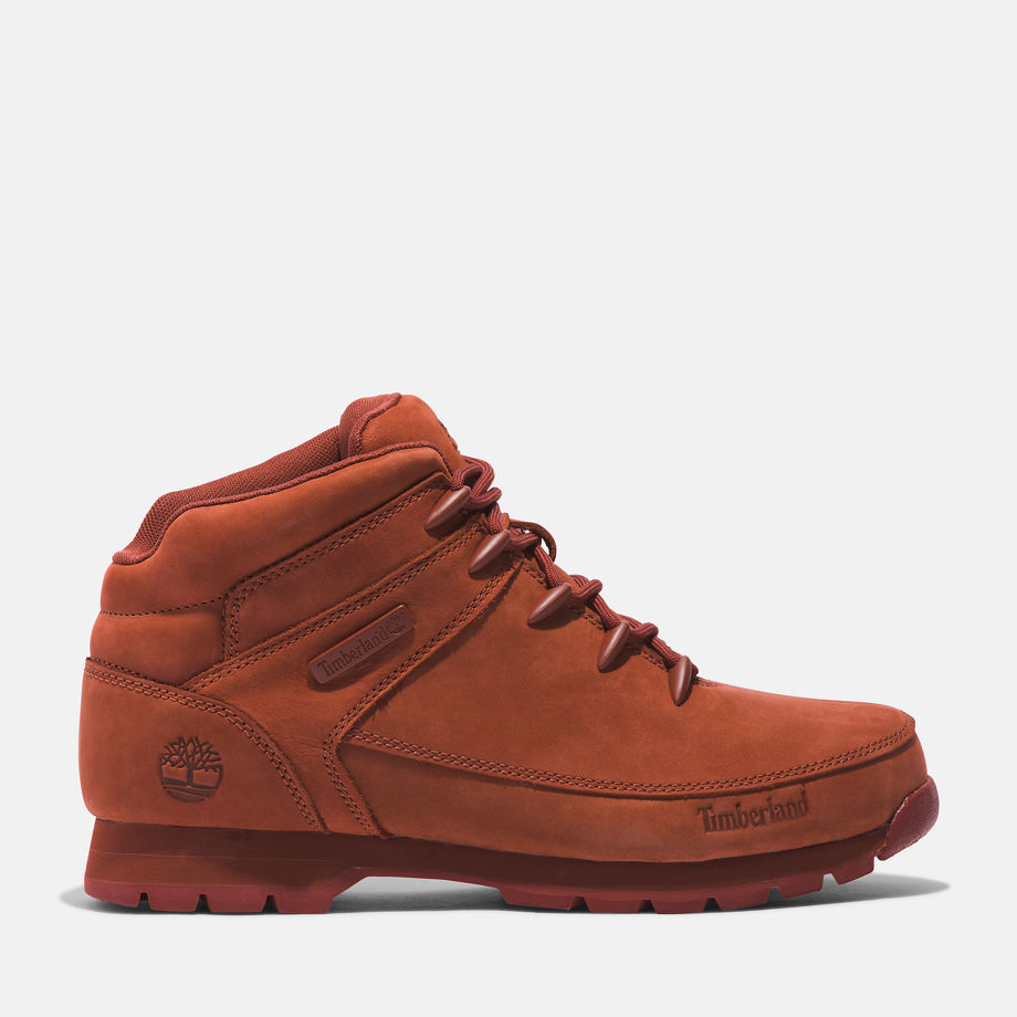 Timberland Euro Sprint Hiking Boot For Men In Red Red