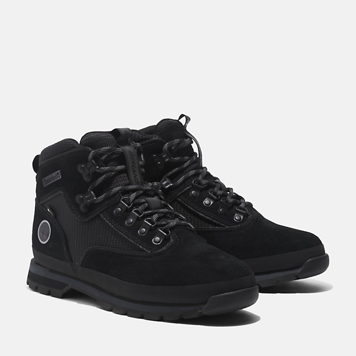 Euro Hiker Mid Lace-Up With Gore-Tex Bootie For Men in Black-