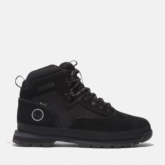 Euro Hiker Mid Lace-Up With Gore-Tex Bootie For Men in Black | Timberland