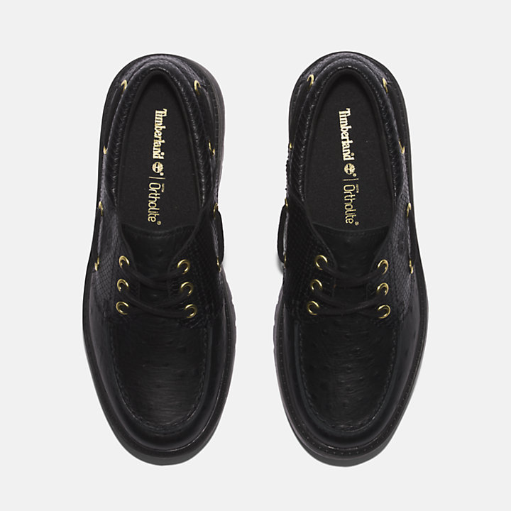 Stone Street Sapato de Vela  Timberland® Premium para Mulher em preto-