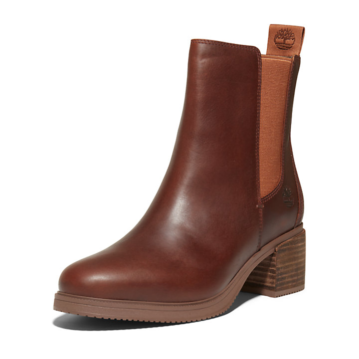 Dalston Vibe Chelsea Boot for Women in Brown-