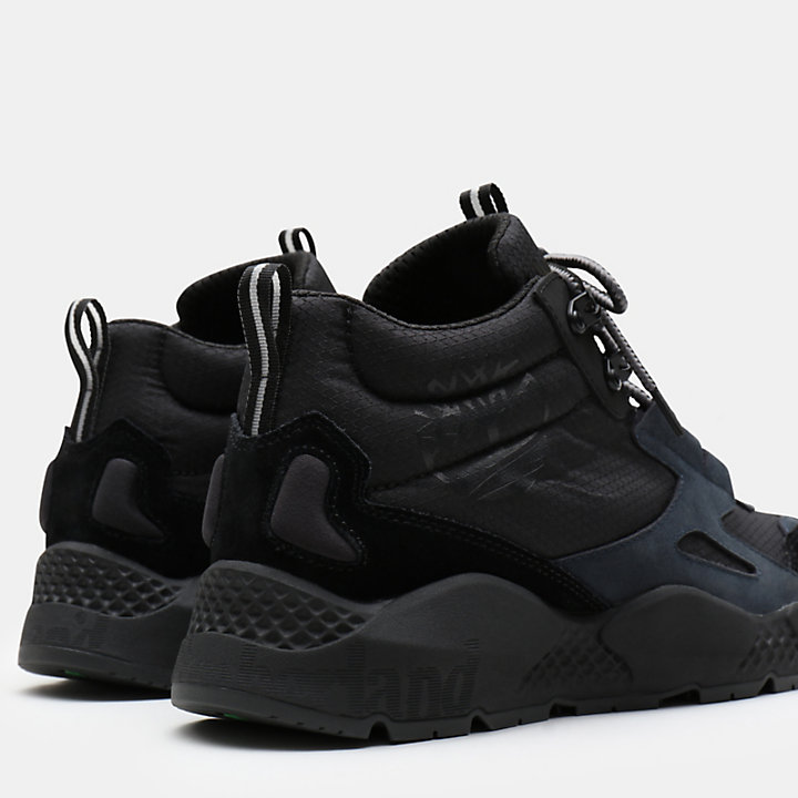 Ripcord High Top Sneaker for Men in Black-