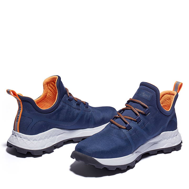 Brooklyn Fabric Trainer for Men in Navy-