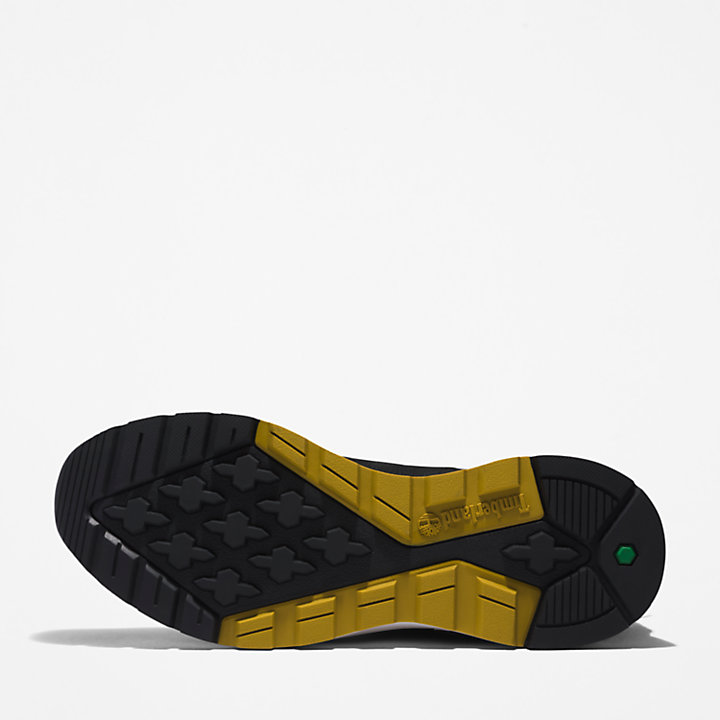 Botas de senderismo Sprint Trekker para hombre en negro y amarillo-