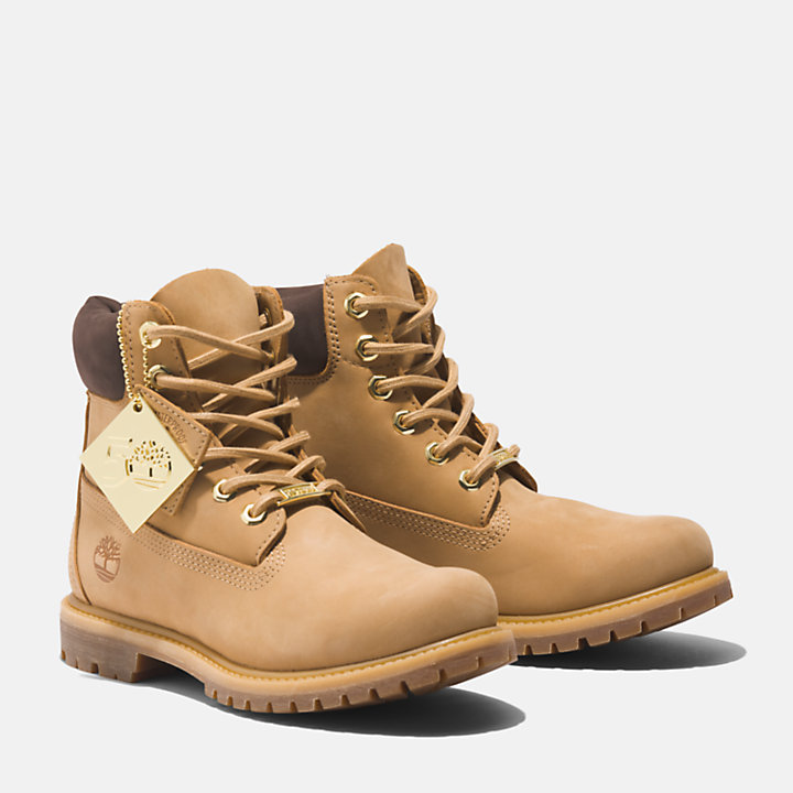 Botas 6-Inch Timberland® 50th Edition Butters para mujer en Golden Butter-