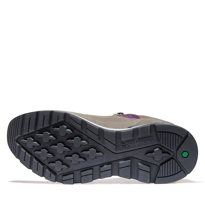 Field Trekker Leather/Fabric Sneaker voor heren in grijs-