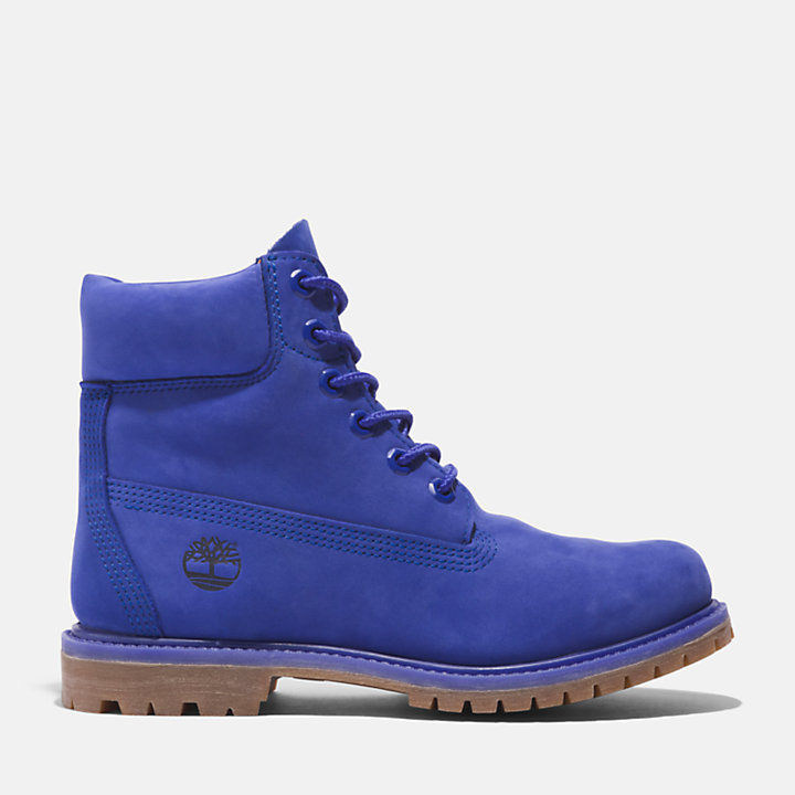 Botas impermeables 6-Inch Timberland® 50th Edition Premium para mujer en azul-