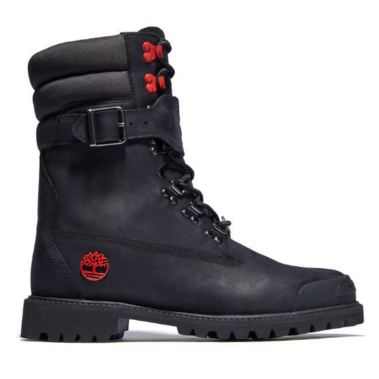 Moto Guzzi x Timberland® Winter Extreme  Super Race Boot for Men in Black | Timberland