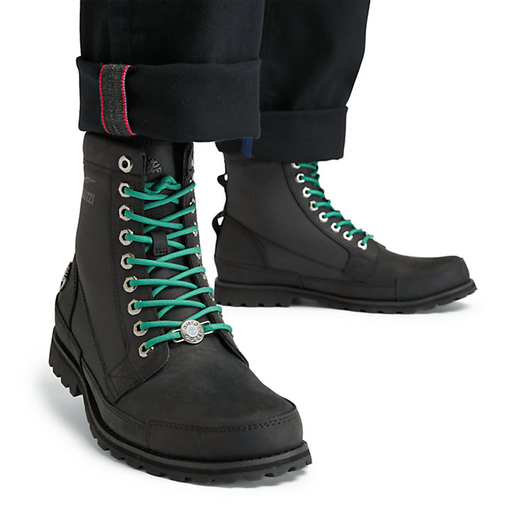 6-Inch Boot en cuir Moto Guzzi x Timberland® Original pour homme en noir-