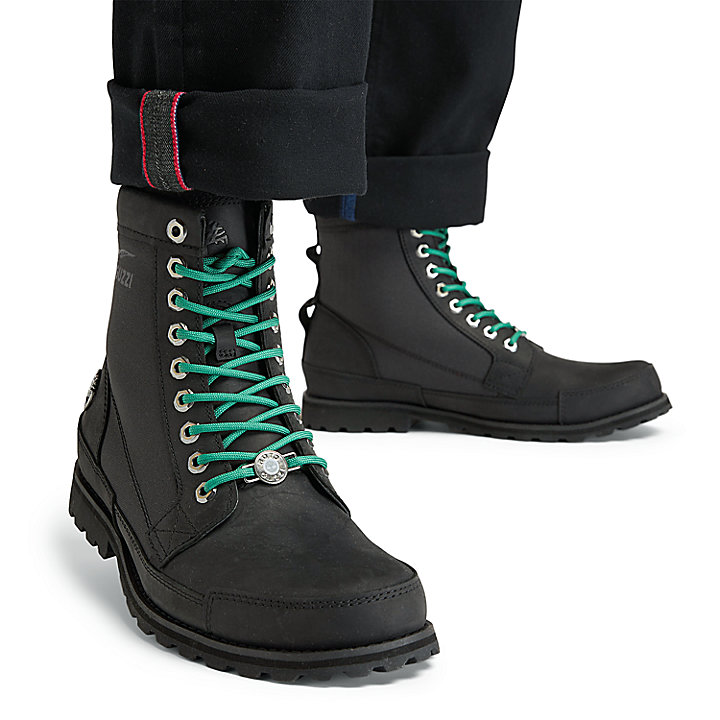 6-Inch Boot en cuir Moto Guzzi x Timberland® Original pour homme en noir