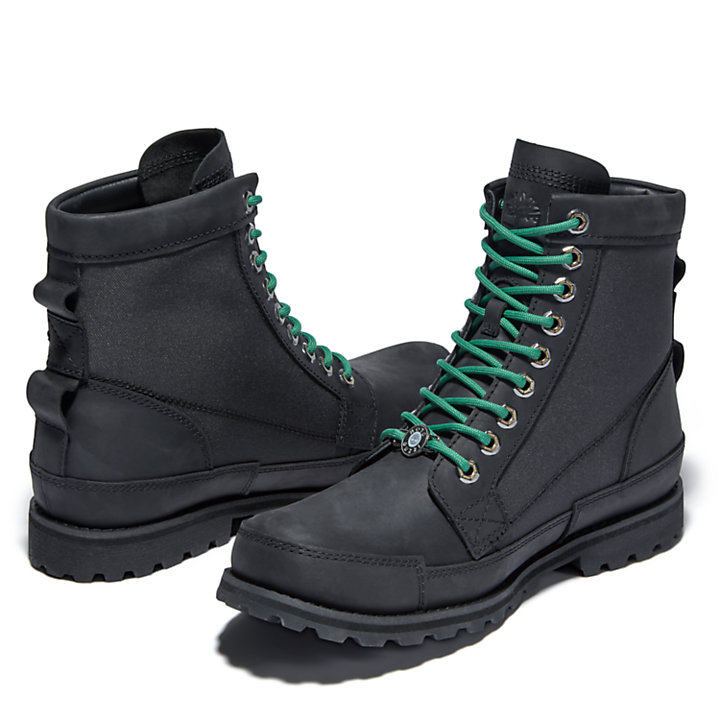 Moto Guzzi x Timberland® Original Leather 6 Inch Boot for Men in Black-