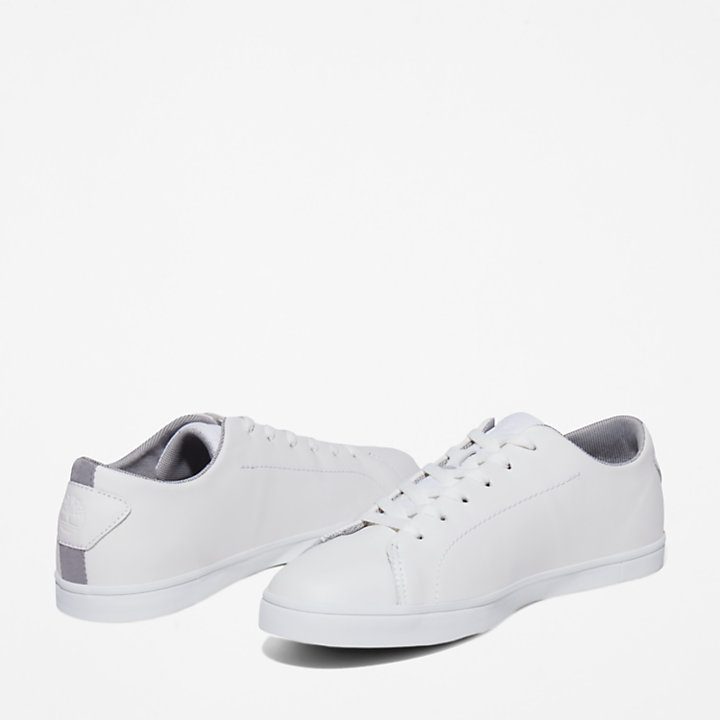 Skape Park Leather Sneaker for Men in White-