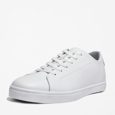 timberland white leather sneakers