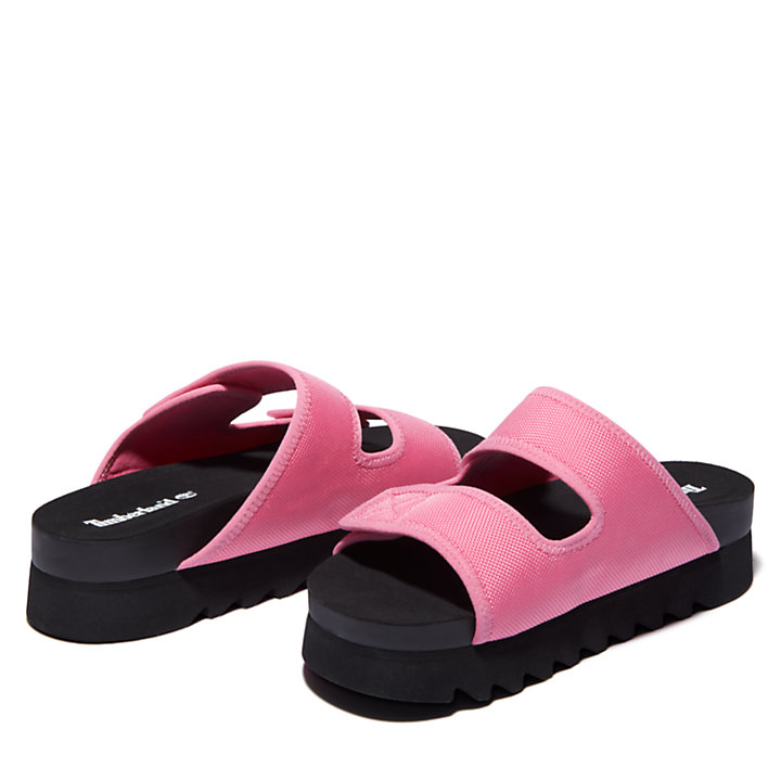 Santa Monica Sunrise Slide Slipper voor dames in roze-