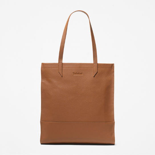 Large Contemporary Leather Tote for Women in Beige | Timberland