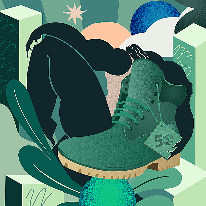 Timberland® 50th Edition Premium 6-Inch Boot imperméables pour femme en vert