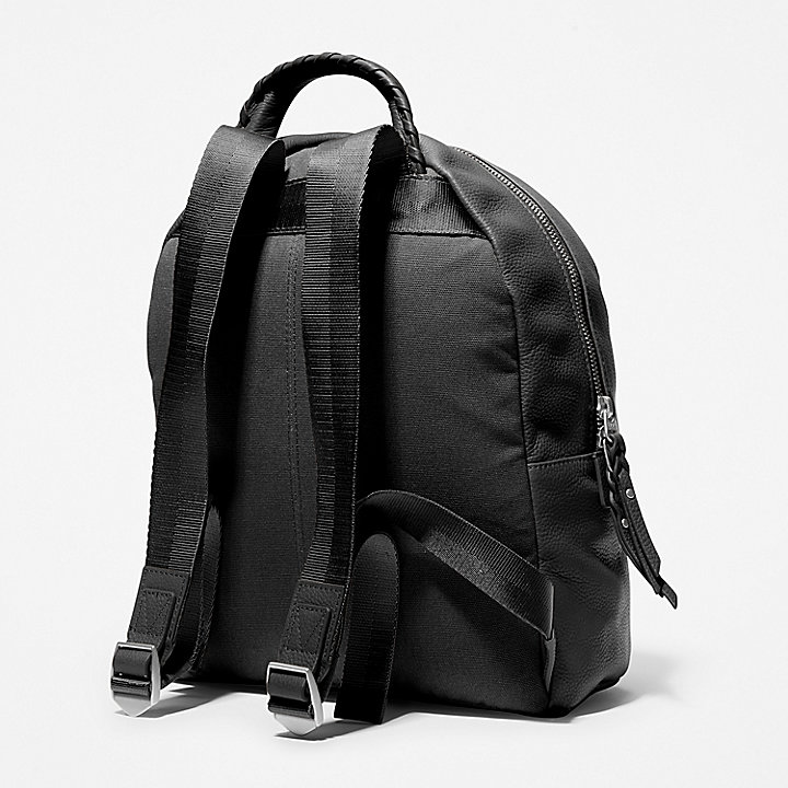 Contemporary Leather Backpack for Women in Black