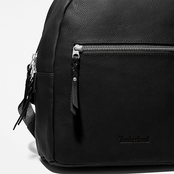 Contemporary Leather Backpack for Women in Black