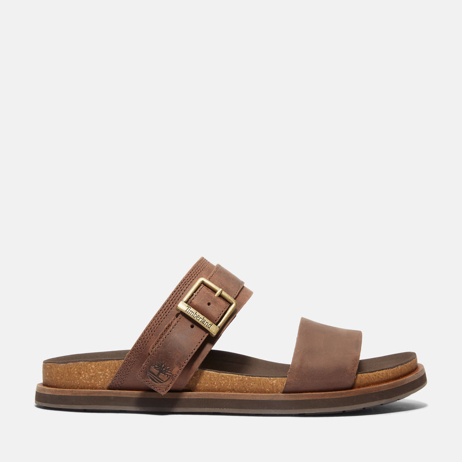Timberland Amalfi Vibes Two-strap Sandal For Men In Brown Brown, Size 14.5