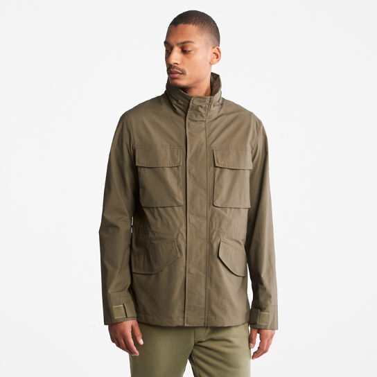 Outdoor Heritage Field Jacket for Men in Dark Green | Timberland
