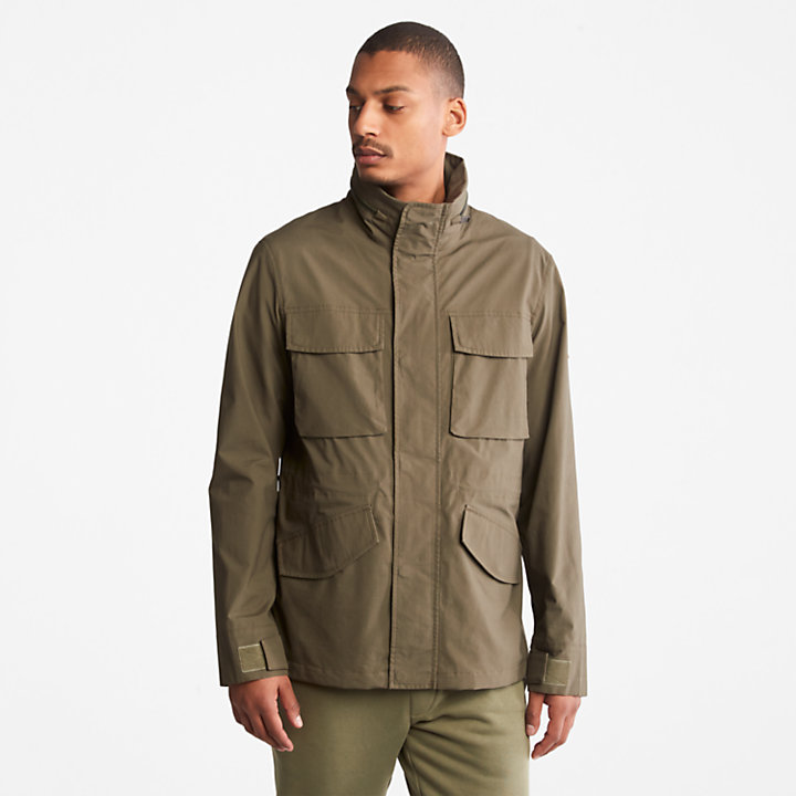 Outdoor Heritage Field Jacket for Men in Dark Green-