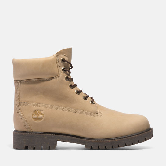 Heritage 6 Inch Boot for Men in Beige | Timberland